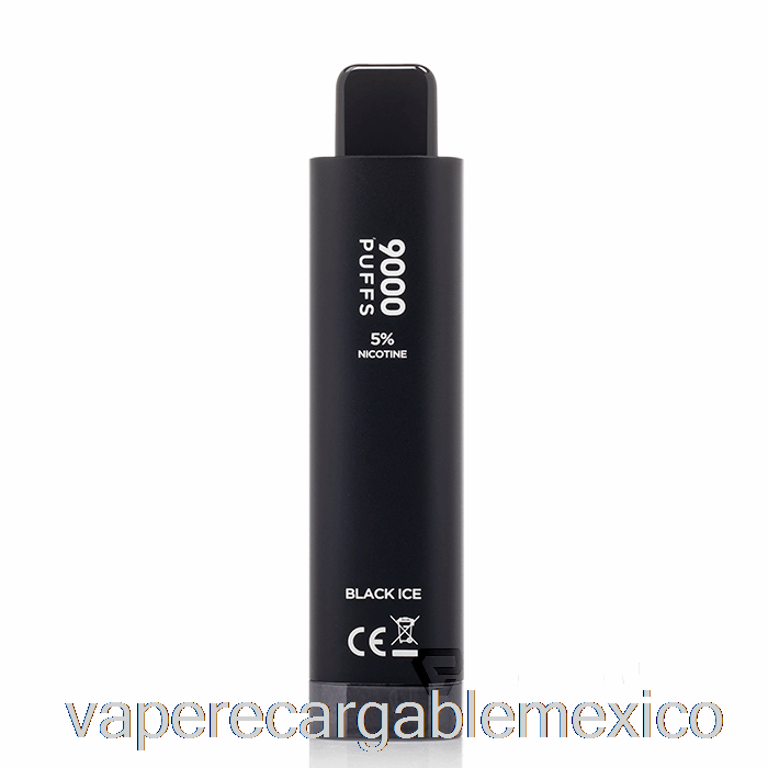 Vape Recargable Hqd Cuvie Plus 2.0 9000 Desechable Hielo Negro